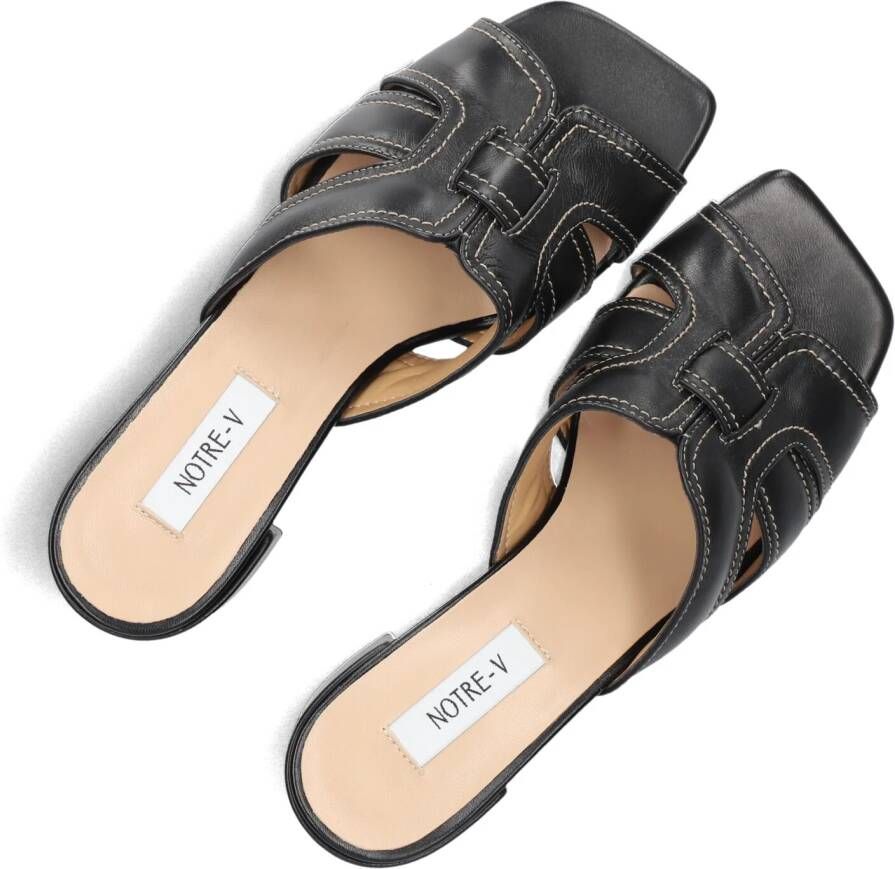 NOTRE-V Zwarte Sandalen 42252 g