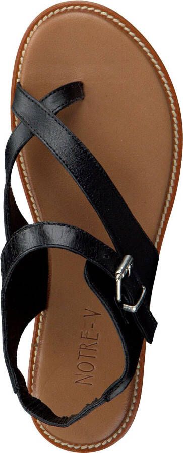 Notre-V Zwarte Sandalen 423106