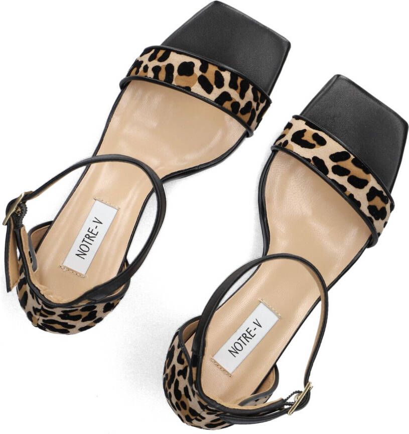 NOTRE-V Zwarte Sandalen 86605