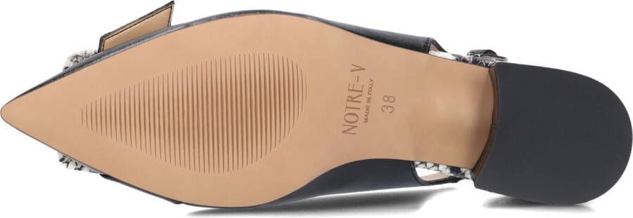 NOTRE-V Zwarte Hakken 3341