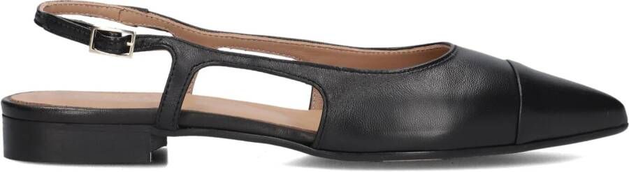 NOTRE-V Zwarte Slingbacks 08-235