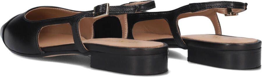 NOTRE-V Zwarte Slingbacks 08-235