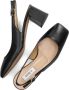 Notre-V 3713 Slingbacks Dames Zwart - Thumbnail 6