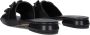 Notre-v Elegante Zwarte Leren Slippers Black Dames - Thumbnail 3
