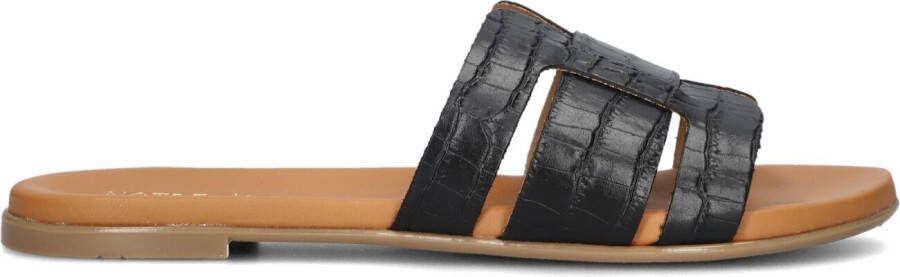 NOTRE-V Zwarte Slippers 179874