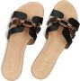 Notre-V Notre V 180h Slippers Dames Zwart - Thumbnail 5