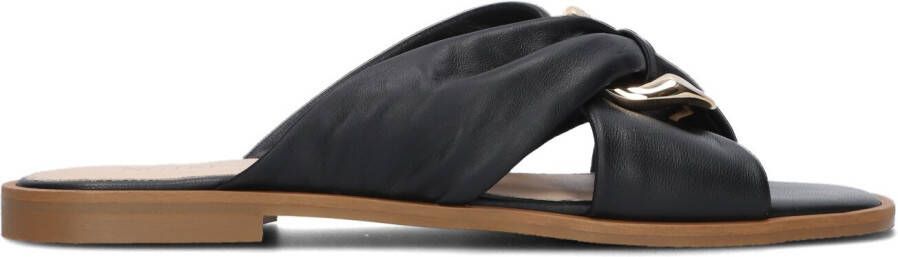 NOTRE-V Zwarte Slippers 226