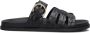 Notre-V 227105 Slippers Dames Zwart - Thumbnail 3