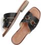 Notre-v Dames Slippers 22718 Black Dames - Thumbnail 5