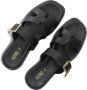 Notre-V 227226 Slippers Dames Zwart - Thumbnail 6