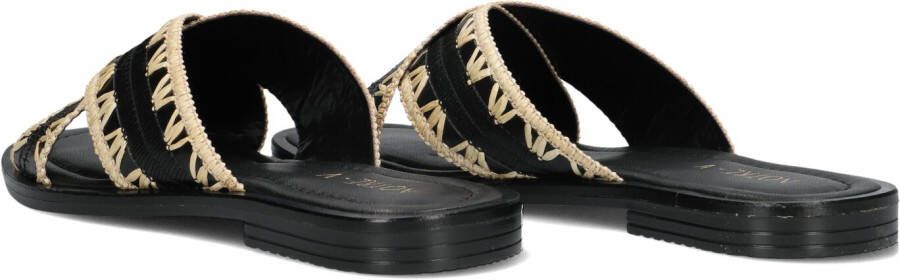 NOTRE-V Zwarte Slippers 23172