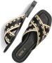 Notre-V 23172 Slippers Dames Zwart - Thumbnail 6