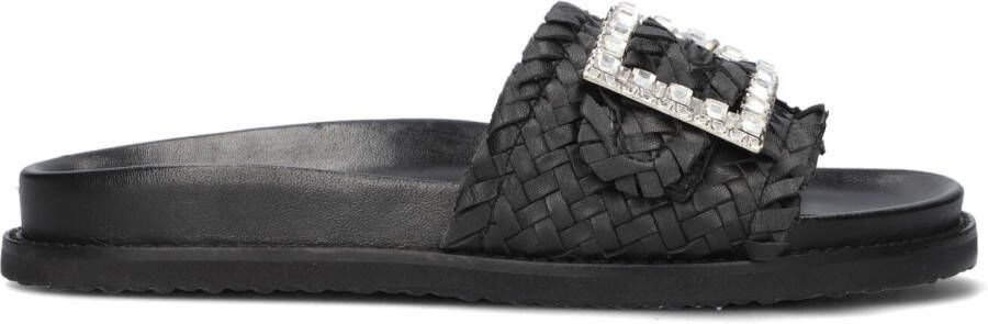 NOTRE-V Zwarte Slippers 395011