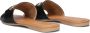 Notre-v Dames Slippers 886l Black Dames - Thumbnail 4