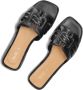 Notre-V As-14135 Slippers Dames Zwart - Thumbnail 6