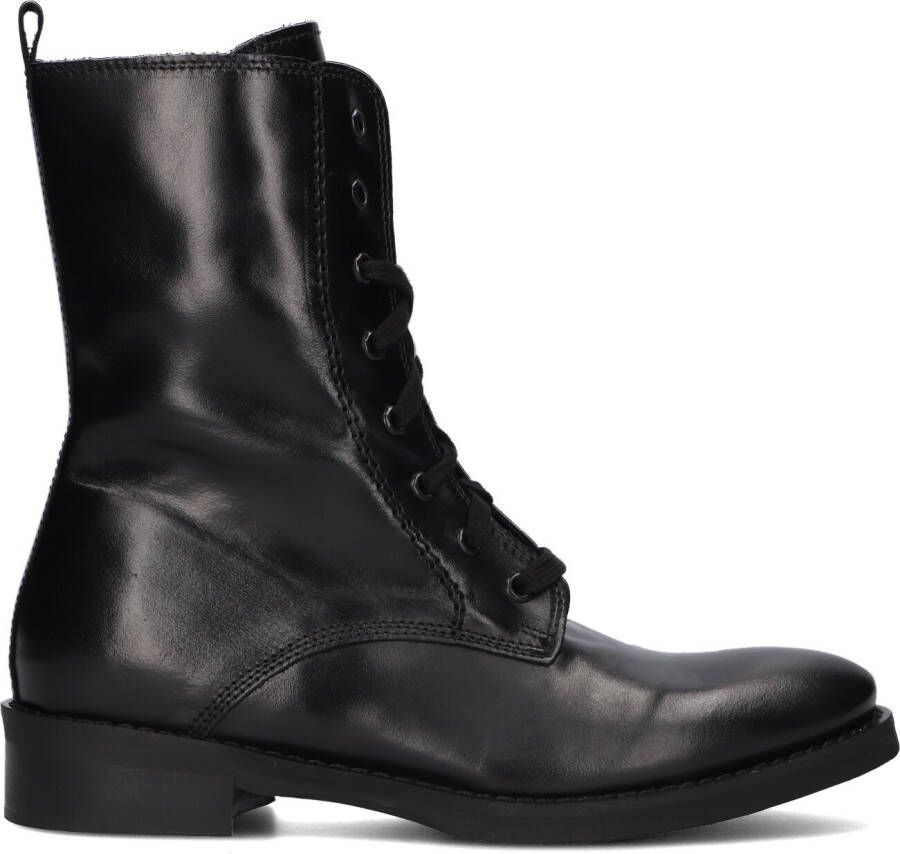 NOTRE-V Zwarte Veterboots 4001