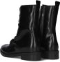 Notre-V 4001 Veterboots Laarzen Met Veters Dames Zwart - Thumbnail 3