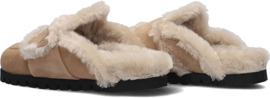 NUBIKK Beige Instappers Teddy Fur
