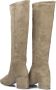 NUBIKK Hoge Laarzen Dames Isa Beau Maat: 42 Materiaal: Suède Kleur: Beige - Thumbnail 4