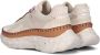 Bruin Tinten Ross Riviera Lage sneakers Leren Sneaker Dames Beige - Thumbnail 4