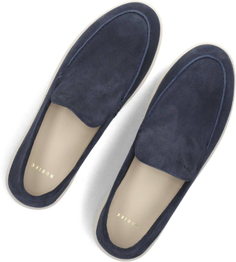 NUBIKK Blauwe Loafers Joro Mio