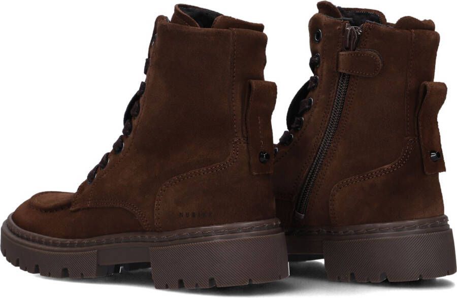 NUBIKK Bruine Boots Fae Bobbi Fur Jr