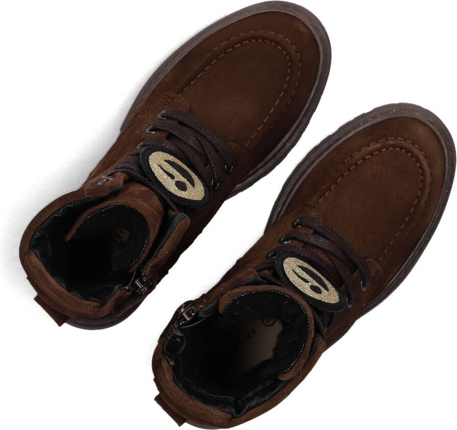 NUBIKK Bruine Boots Fae Bobbi Fur Jr
