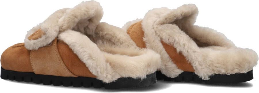 NUBIKK Bruine Instappers Teddy Fur
