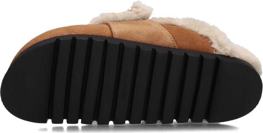 NUBIKK Bruine Instappers Teddy Fur