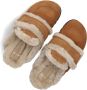 NUBIKK Instappers Dames Teddy Fur Maat: 39 Materiaal: Suède Kleur: Cognac - Thumbnail 5