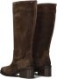 NUBIKK Hoge Laarzen Dames Cassy Boot Maat: 38 Materiaal: Suède Kleur: Bruin - Thumbnail 3