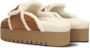 NUBIKK Pantoffels Dames Teddy Chunky Fur Maat: 39 Materiaal: Suède Kleur: Cognac - Thumbnail 5