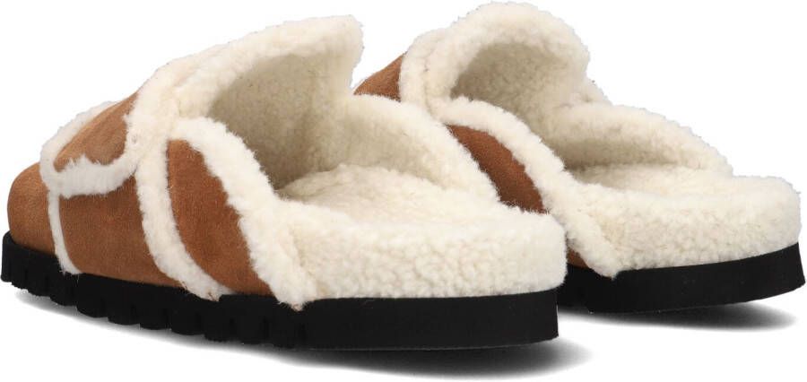 NUBIKK Bruine Instappers Teddy Fur