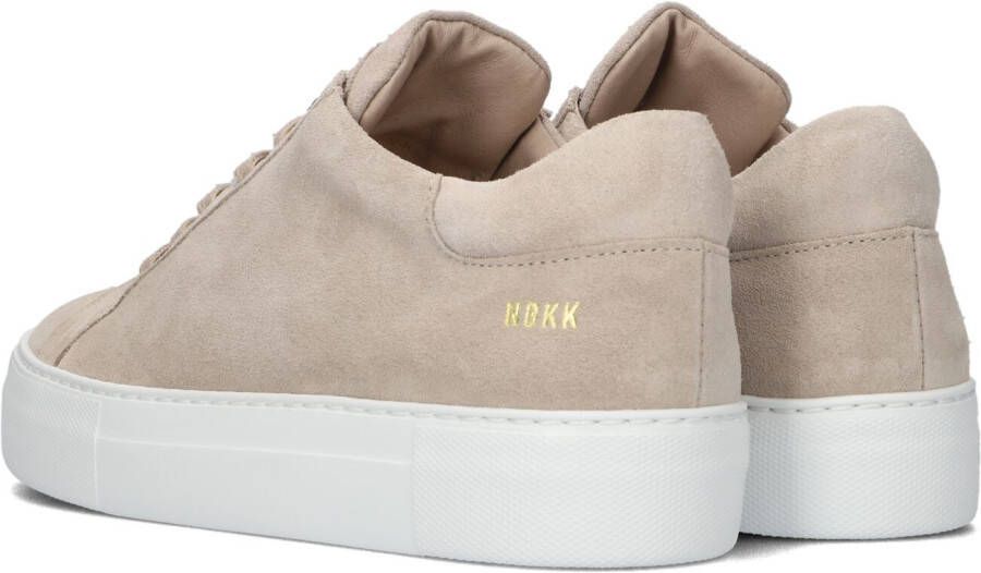 Nubikk Taupe Lage Sneakers Jolie Pure Fresh