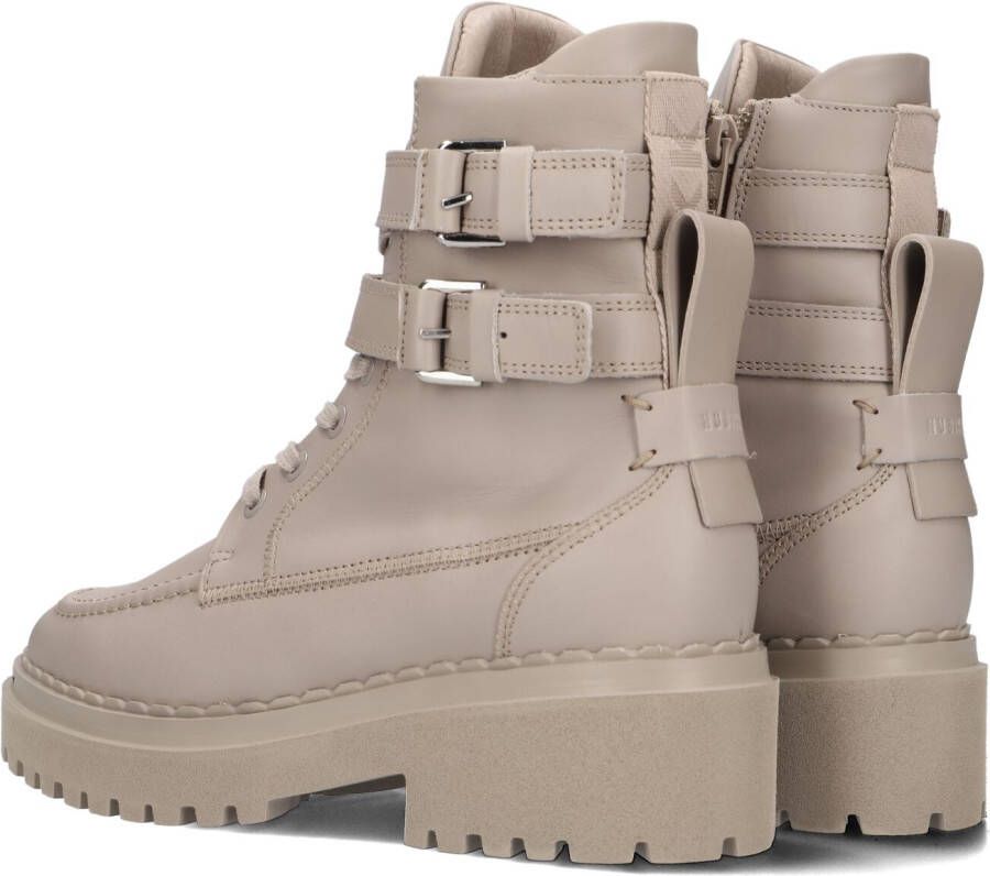 NUBIKK Taupe Veterboots Fae Ruby