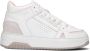 Nubikk Witte Hoge Sneaker Basket Mid Dames - Thumbnail 3