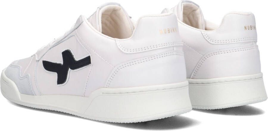 Nubikk Witte Lage Sneakers Blueberry Pulse