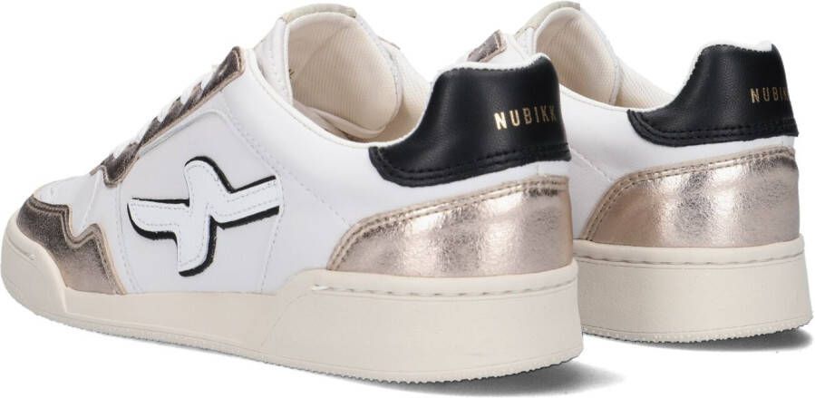 Nubikk Witte Lage Sneakers Blueberry Pulse Women