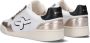 Nubikk Witte Leren Sneakers met Metallic Details Wit Dames - Thumbnail 7