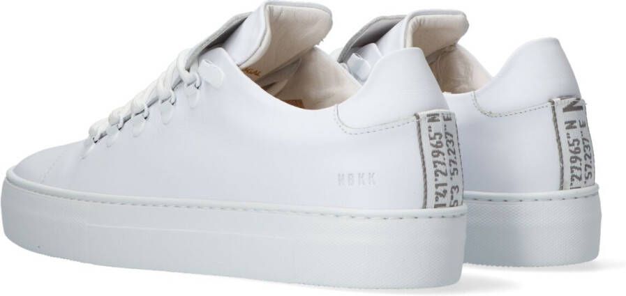 Nubikk Witte Lage Sneakers Jagger Classic