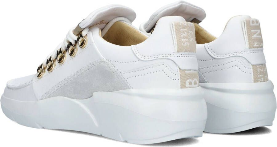 Nubikk Witte Lage Sneakers Roque Roman Men