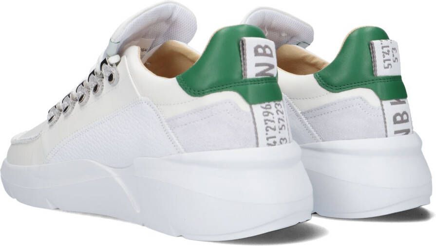 Nubikk Witte Lage Sneakers Roque Roman Men