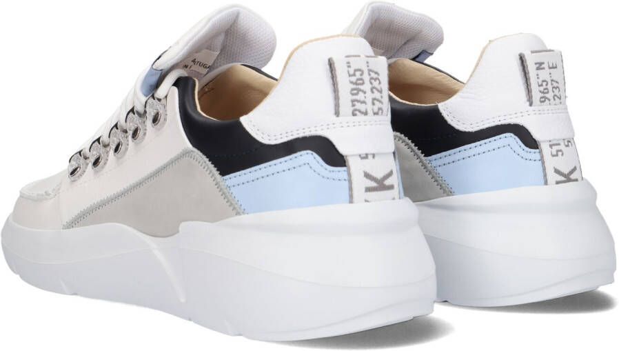 Nubikk Witte Lage Sneakers Roque Roman Men