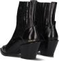 NUBIKK Enkellaarsjes Dames Liv Boa Maat: 36 Materiaal: Leer Kleur: Zwart - Thumbnail 5