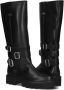 NUBIKK Biker Boots Dames Frankie Lynn Maat: 40 Materiaal: Leer Kleur: Zwart - Thumbnail 8