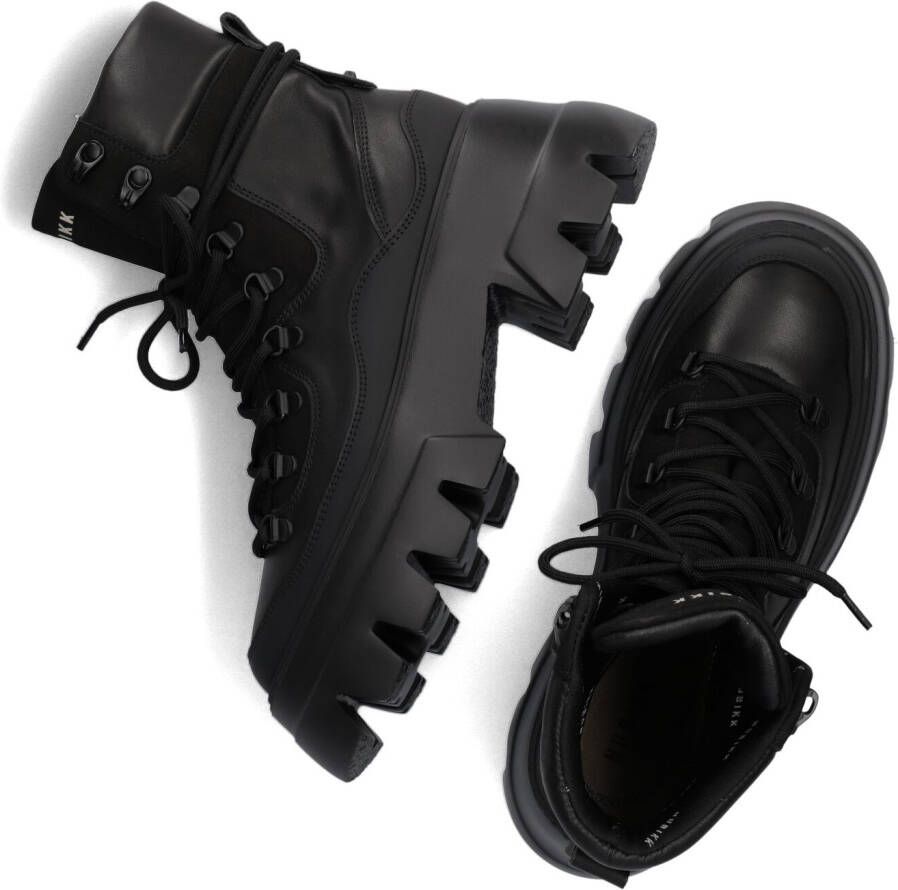 NUBIKK Zwarte Veterboots Flore Montagne