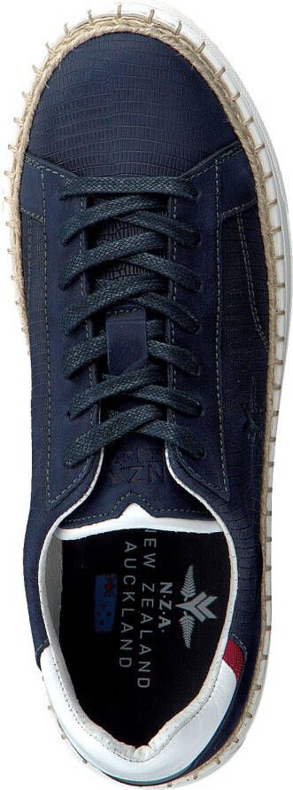 Nza New Zealand Auckland Blauwe Lage Sneakers Taupo Ii Lizard