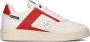 Off the Pitch Sky Force Lage sneakers Leren Sneaker Heren Rood - Thumbnail 2