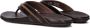 OLUKAI Teenslippers Heren Mea Ola Maat: 46 Materiaal: Leer Kleur: Bruin - Thumbnail 4