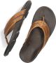 OLUKAI Teenslippers Heren Mea Ola Maat: 42 Materiaal: Leer Kleur: Bruin - Thumbnail 5